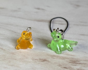 Reptile Phone Charm- Lizard- Glow in the Dark- Kawaii- Phone Accessory
