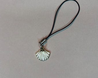 Sea Shell Phone Charm- Beach- Phone Accessory