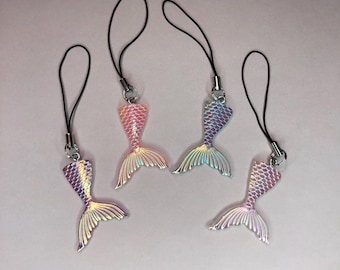 Mermaid Phone Charm- Fish Tail- Phone Accessory