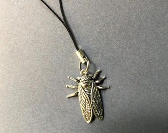 Cicada Phone Charm- Insect- Phone Accessory