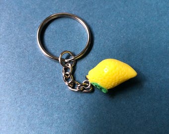 Lemon- Fruit- Food Keychain Kawaii