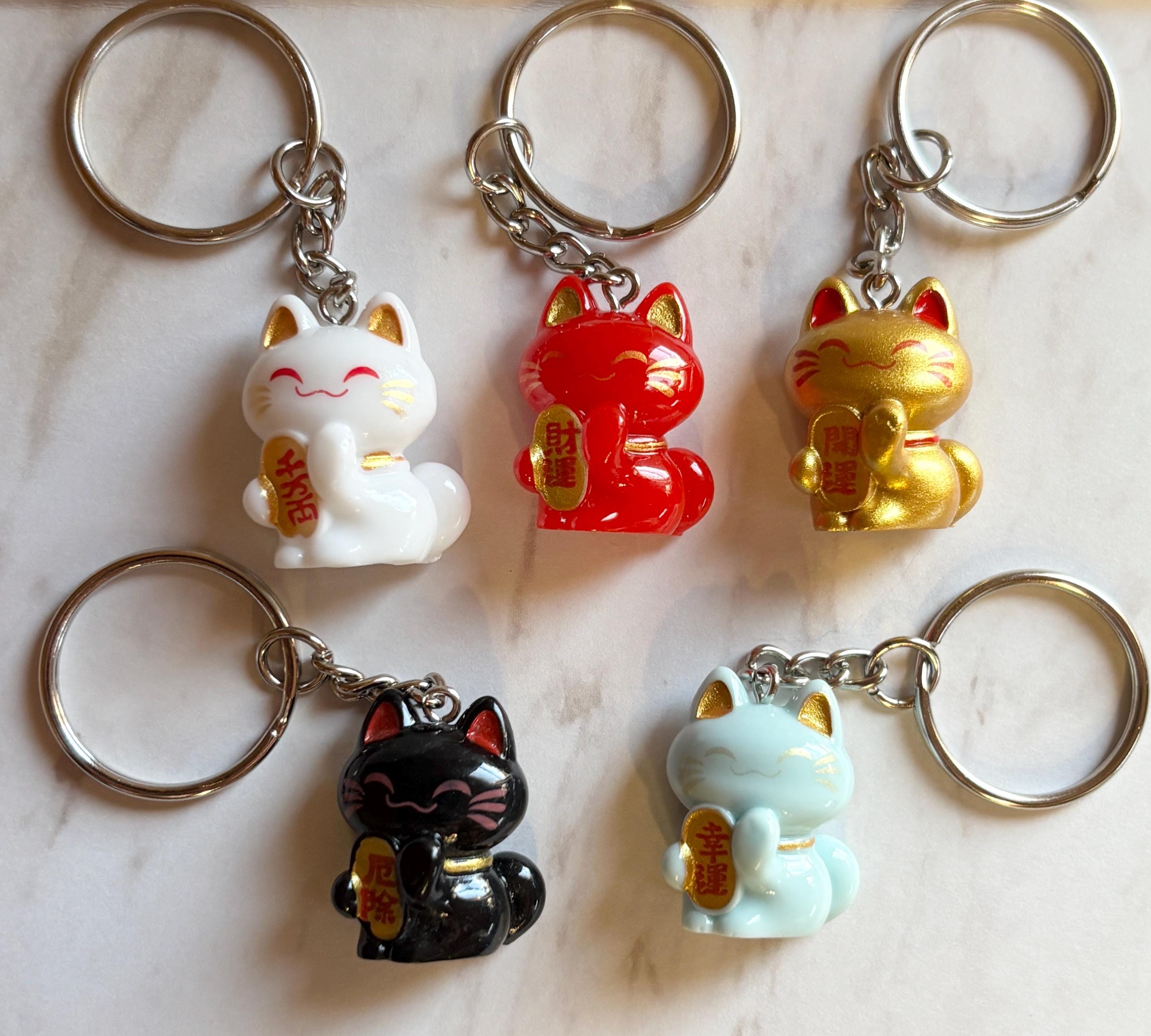Japanese Cat Charm - Etsy