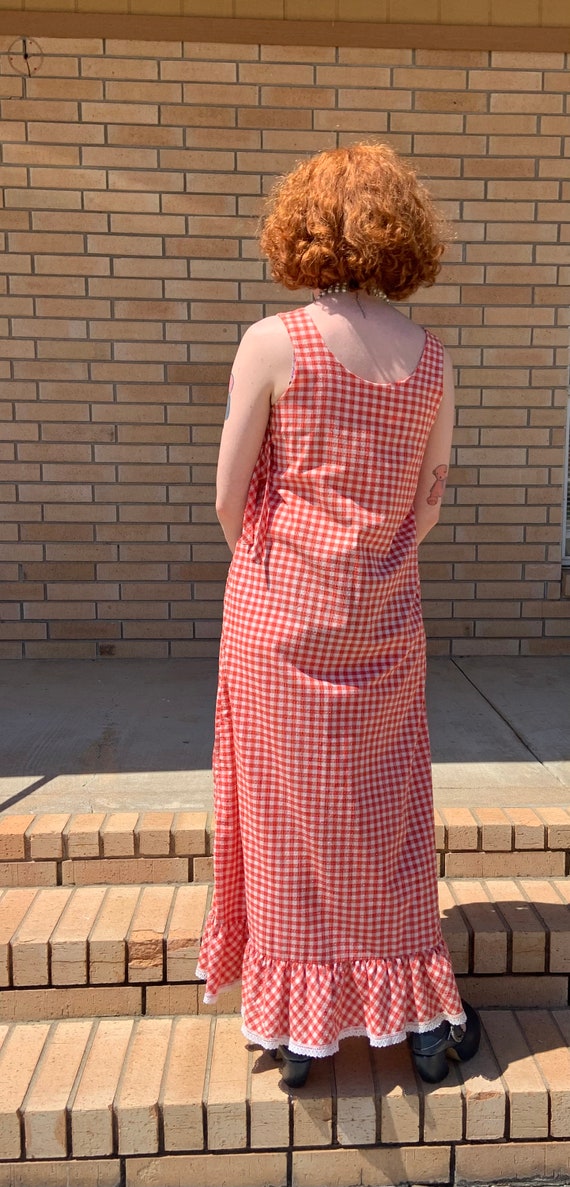 1960s gingham wrap dress by Eyeful size xs/s - image 9