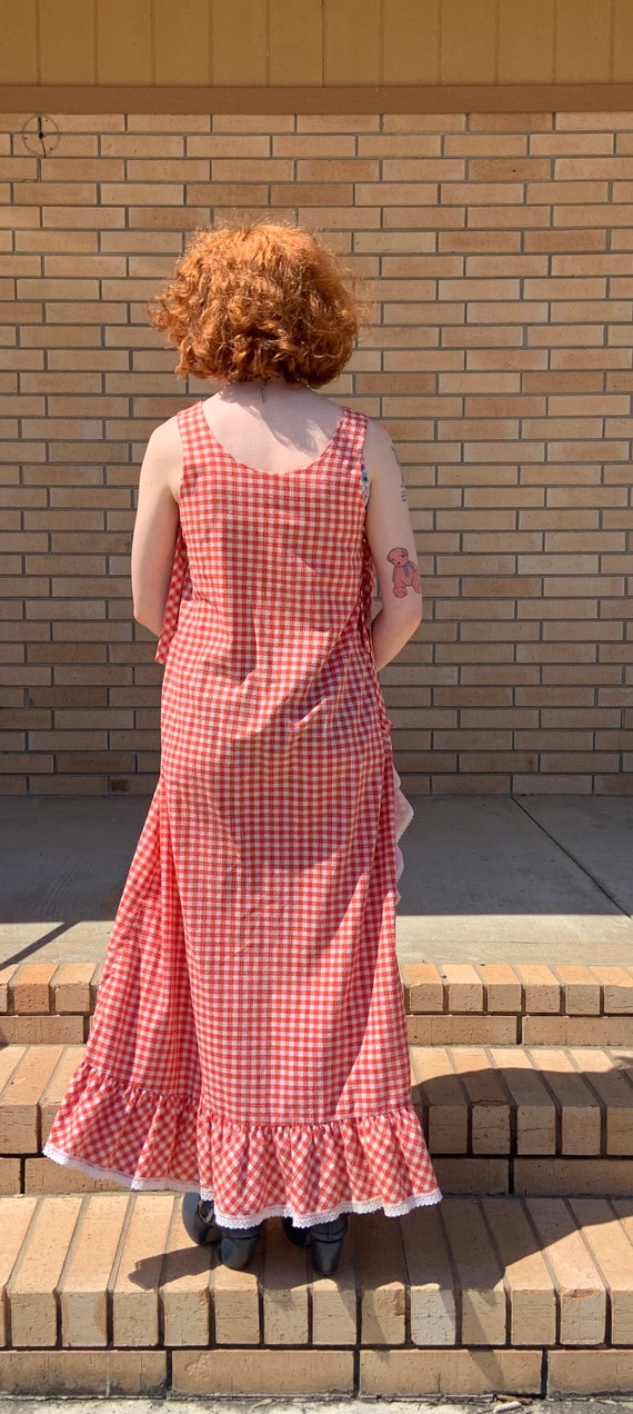 1960s gingham wrap dress by Eyeful size xs/s - image 8