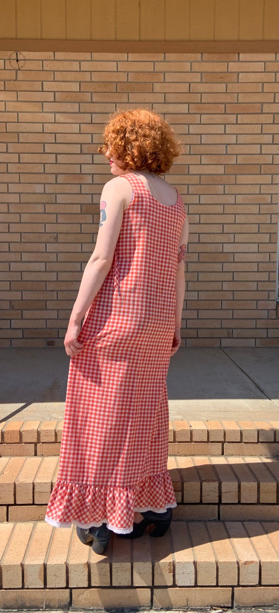 1960s gingham wrap dress by Eyeful size xs/s - image 5