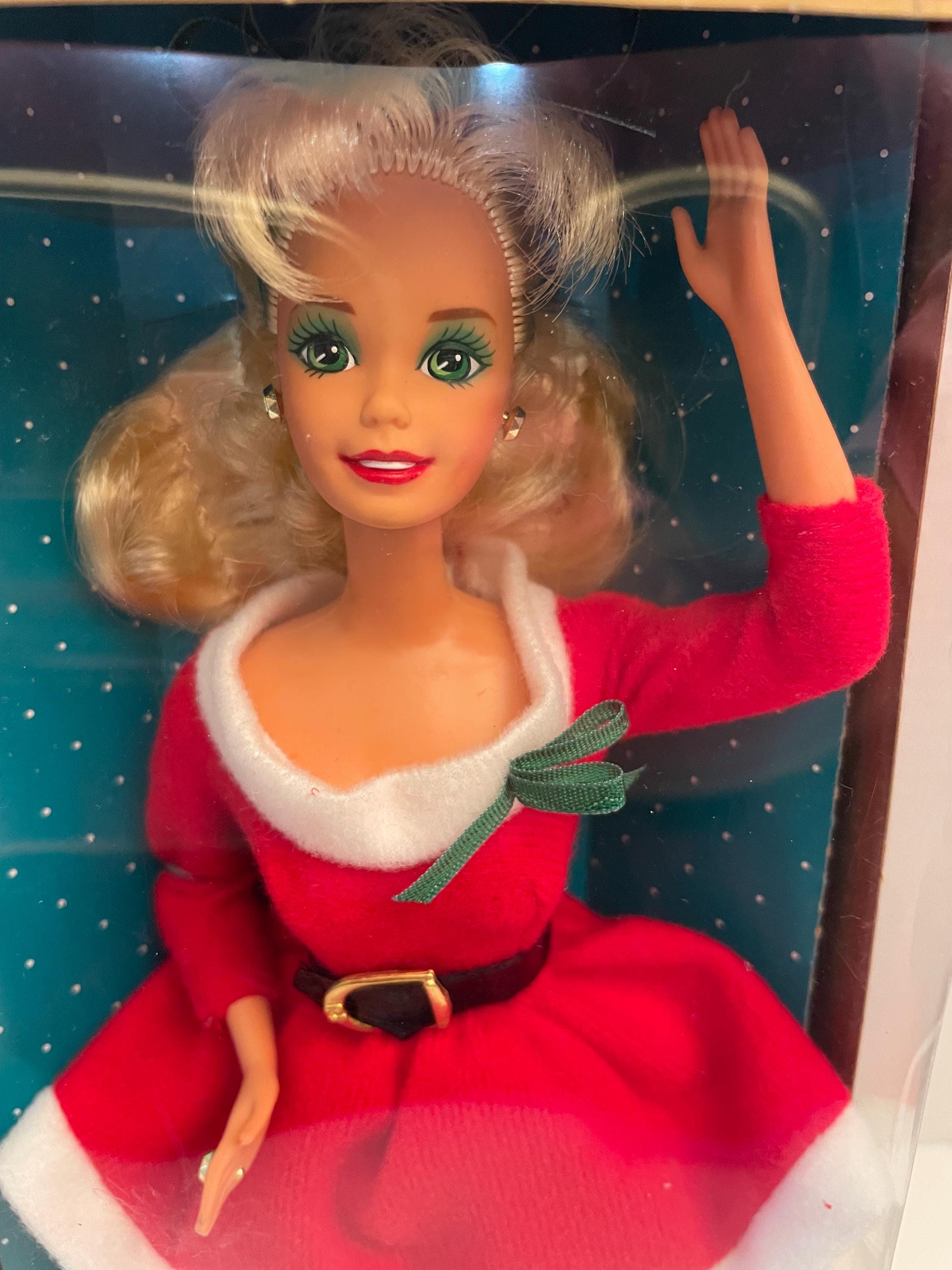 Barbie Holiday Hostess Green Eyes Special Edition 1992 in Box - Etsy