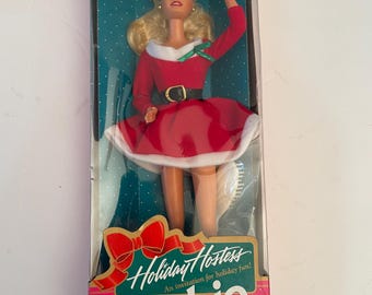 Barbie Holiday Hostess Green Eyes Special Edition 1992 in