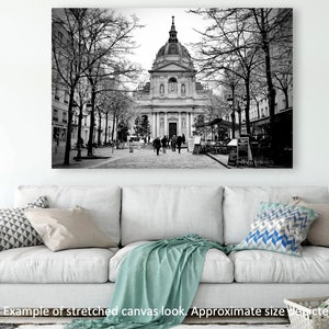 La Sorbonne Parigi Fotografia in bianco e nero Download digitale Stampa a casa