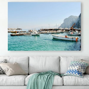 Marina Grande Capri Italy Color Photograph Digital Download Print at Home