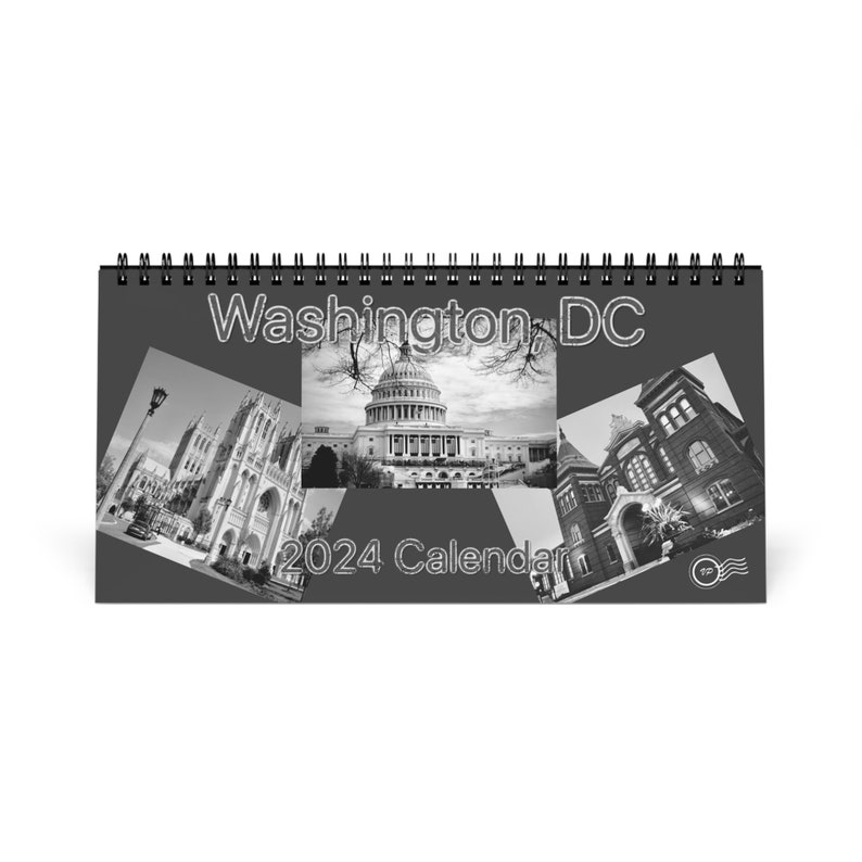 Washington DC 2024 Desk Calendar Etsy