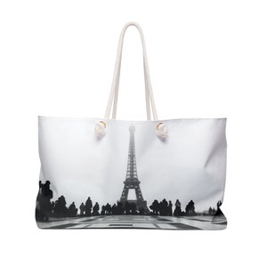 Eiffelturm Paris Frankreich Fotografie Druck Reise-Urlaub-Strand-Weekender Tasche