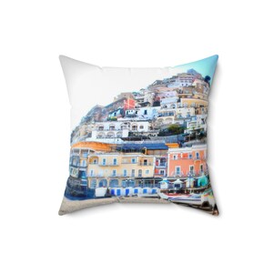 LARGE SQUARE CUSHION AMALFI AMORE