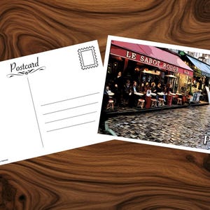 20 cartes postales internationales STYLE BANDE DESSINÉE ART de photos originales ! Vendus par lot ou par mix and match. Idéal pour les faire-part de mariage et plus encore !