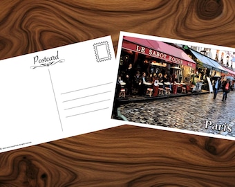 21 International Postcards COMIC STYLE ART of original photos! Sold as Set or Mix and Match. Great for Letters Wedding Announcements & More!