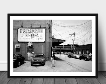 Primanti Brothers Pittsburgh Pennsylvania Black and White Photograph Digital Download Print at Home
