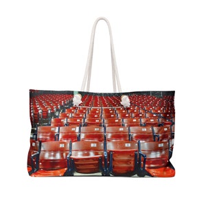 Fenway Park Sitze Boston Red Sox Fotografie Druck Reise-Urlaub-Strand-Weekender Tasche