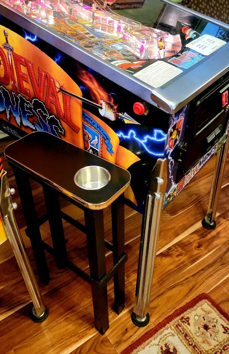 Pinball and Arcade Room Slim Table the Pinbetween Etsy