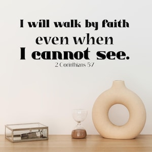 Religious Wall Stickers - Inspirational Quote Bible Verse Stickers Christian Wall Art Home Decor Motivational Wall Decor Vinyl Decals Family