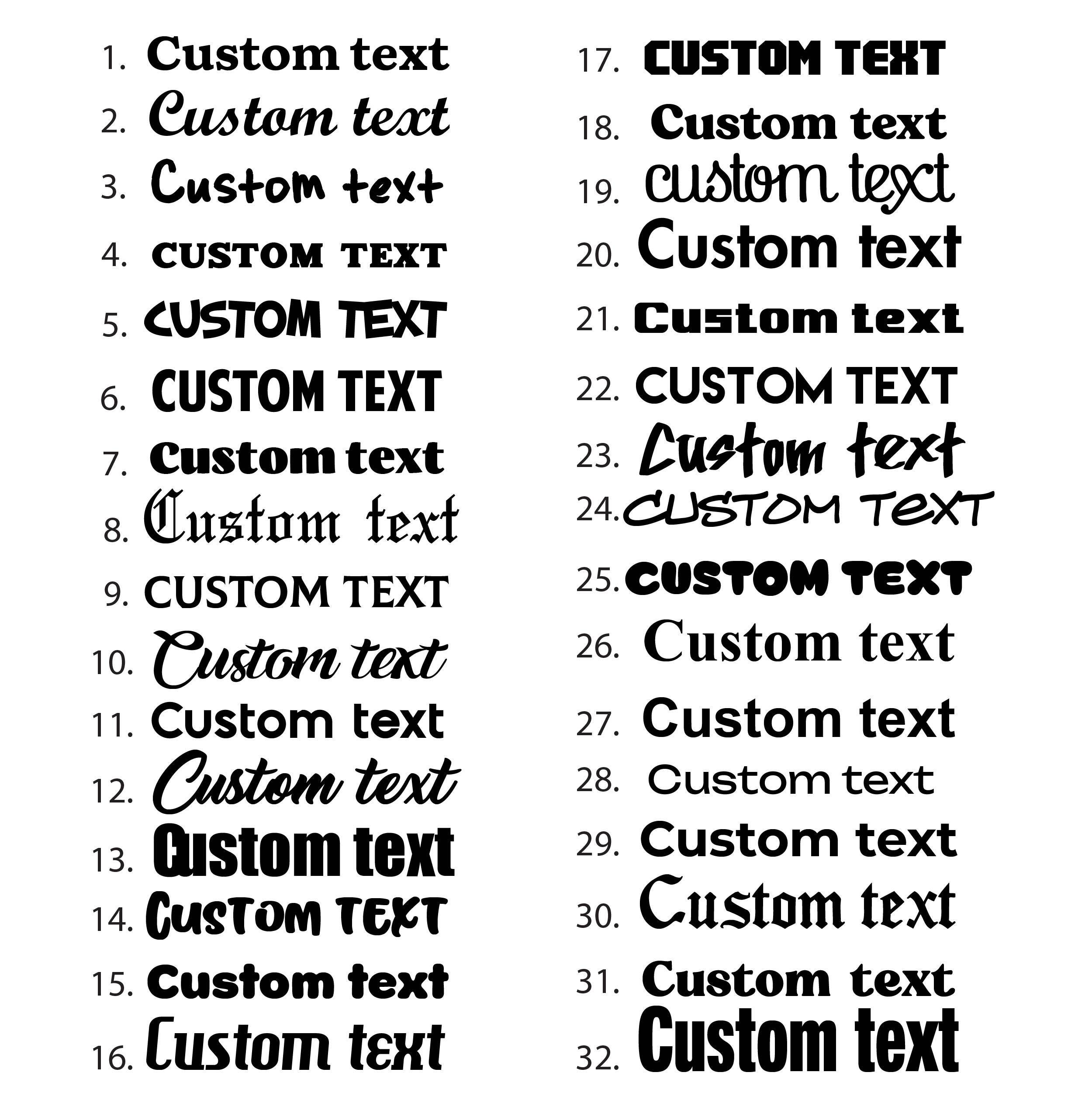 Custom Decals Stickers for Cars - Create Your Own Custom Car Decals ...