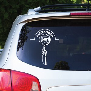 Creative Custom Basketball Wall Decal Basketball Personalized Vinyl Decal with Custom Number Unique Basketball ball Picture Boys Name Wall