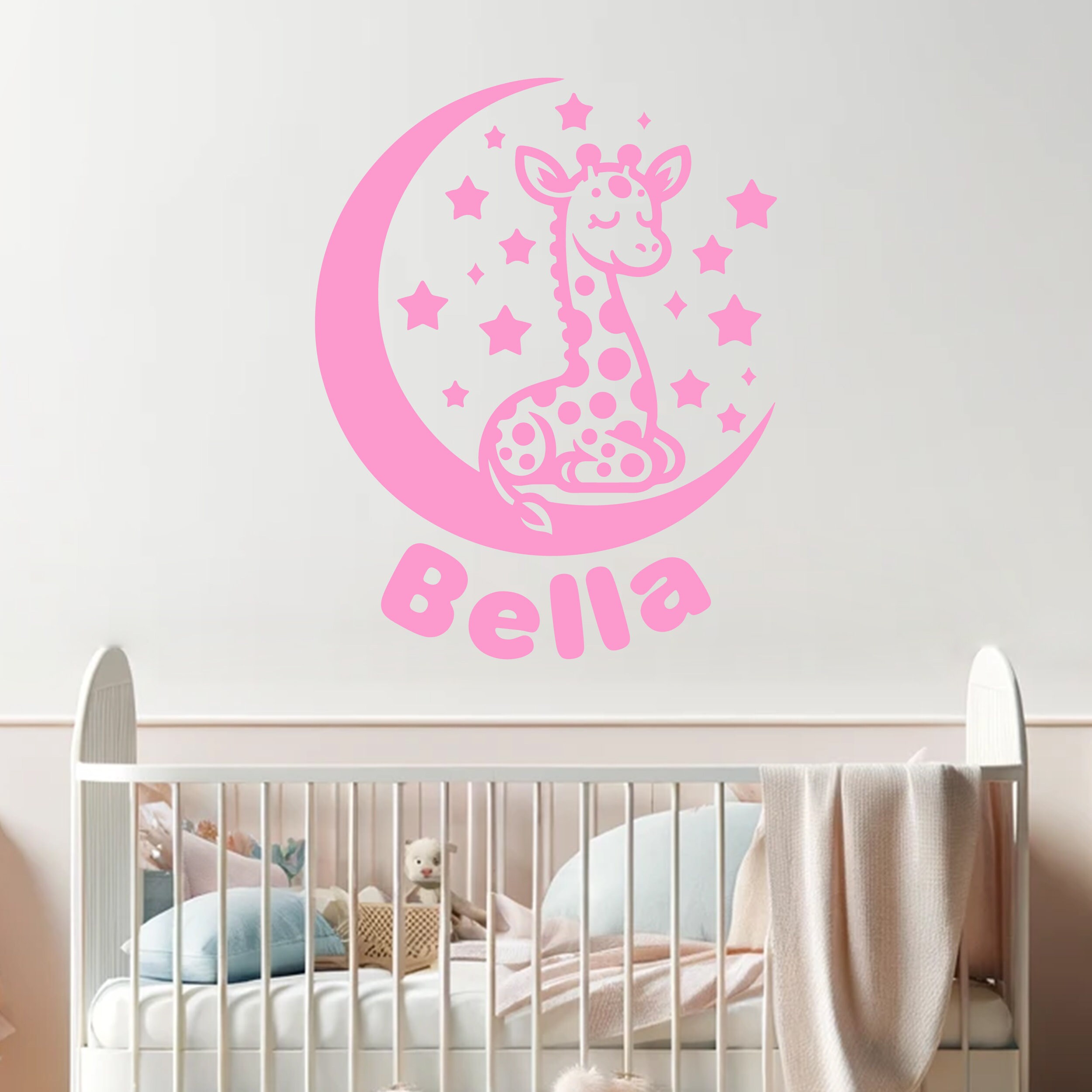 Animal Door Decals Personalized Animal Door Stickers for Nursery Room