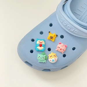 Charm pour chaussures monstre kawaii | Charm pour chaussures personnage kawaii | de chaussure de dessin animé | Cadeau | Mode | Japonais | Mignon | Vacances