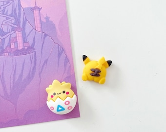 Cartoon Magnets | Cartoon Egg Magnet | Pika Magnet | 3D Magnet | Kawaii | Magnet | Fridge Magnets | Kawaii Character Magnet