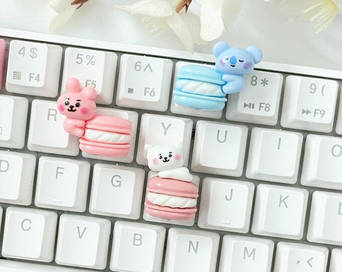 3D Kpop Keycap | BT.21 Characters | Mechanical Keyboard | Macaron - Etsy