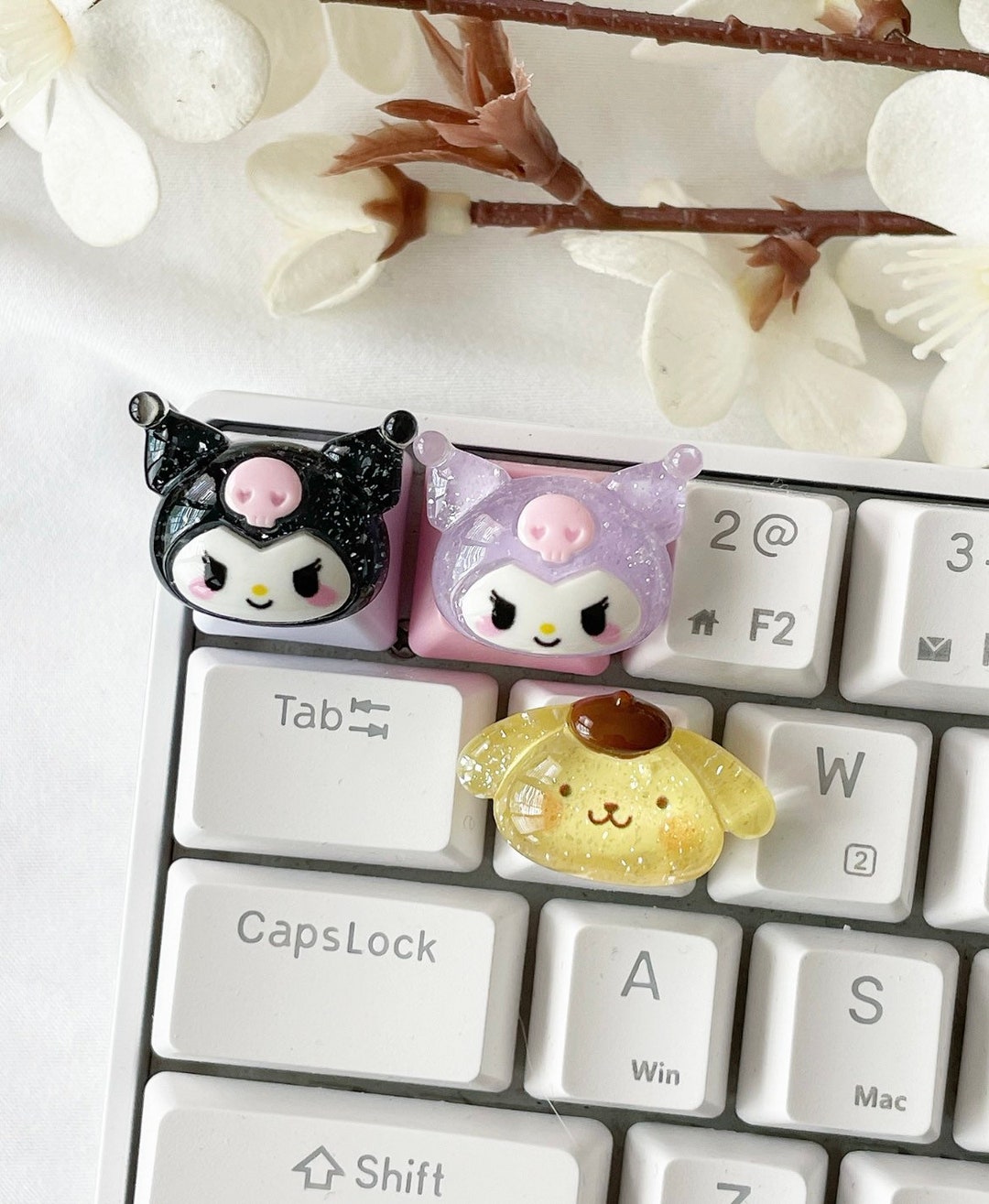 Kawaii Keycap Kawaii Mechanical Keyboard Pink Keycap Etsy UK
