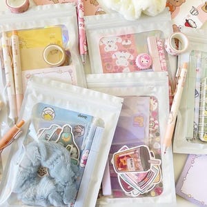 Kawaii Mystery Stationery Bag | Stationery Grab Bag | Surprise Bag | Lucky Bag | Blind Box | Kawaii Blind Bag | Lucky Scoop | Assorted