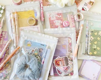 Kawaii Mystery Stationery Bag | Stationery Grab Bag | Surprise Bag | Lucky Bag | Blind Box | Kawaii Blind Bag | Lucky Scoop | Assorted
