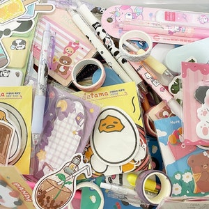 Kawaii Stationery Lucky Scoop | Random | Stationery Surprise | Gift Set | Journal Supplies | Scrapbooking | Cute Stationery | Kawaii Mystery