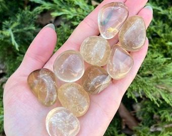 Citrine - Ethically sourced from Brazil - 0.75" - 1.5" Inch Tumbled Stones