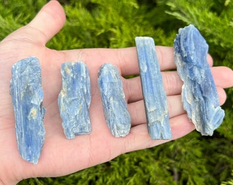 Blue Kyanite - Ethically sourced from Brazil - 1" - 3" Inch Raw Blades