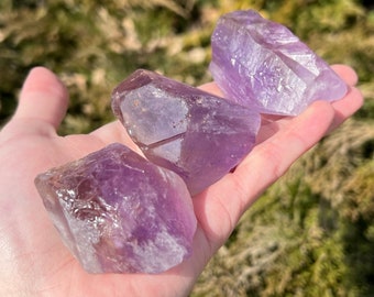 Ametrine Raw Stone - Ethically sourced from Bolivia - AA Grade 1.5" - 2.5" in.