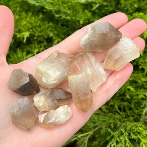 Smoky Quartz Raw Point - Ethically sourced from Zimbabwe - AA Grade 1&quot; - 2&quot; in.