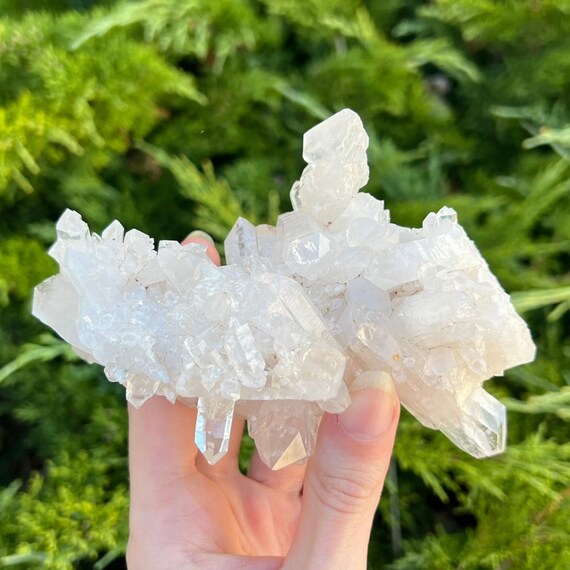 Raw Clear Quartz Cluster - Ethically sourced from Arkansas, USA