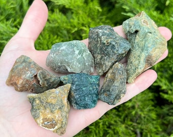 Ocean Jasper - Ethically sourced from Madagascar - 1" - 2" Inch Raw Stones