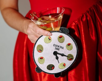 Cocktail Time Linen Napkins: Vintage-Inspired Happy Hour