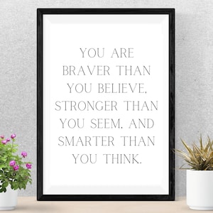 Wandbild Zitate, Digitaler Download, Digitaldrucke, Zitat, Wandkunst, druckbare Zitate, inspirierende Zitate, Frauen Empowerment, Uplifting