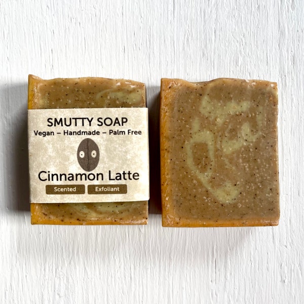 Cinnamon Latte Soap, Artisan, All Natural, Vegan, Palm Oil Free