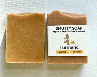 Turmeric Soap, All Natural, Vegan, Palm Oil Free