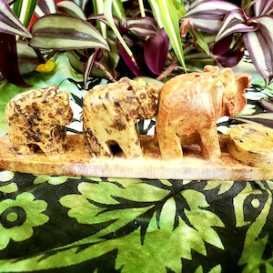 Soapstone Elephant Incense Cone Burner