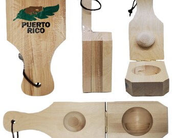 Bamboo Green Plantain Smasher Platanos/Tostonera Tostones Rellenos -  Stuffed Plantain Model: (Home & Kitchen)