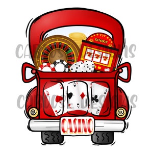 Casino Truck Digital Design png jpeg