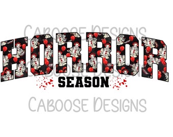 Horror Season Clown Digital Design png jpg