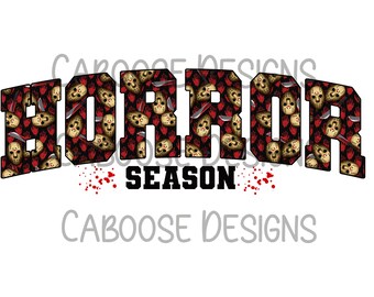 Temporada de terror Jason Diseño digital PNG jpg