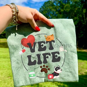 Vet Life Digital Design png jpeg