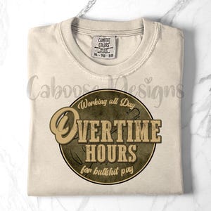 Overtime Hours Digital Design png jpeg