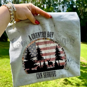 Country Boy Digital Design png jpeg